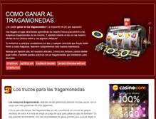 Tablet Screenshot of ganar-tragamonedas.com